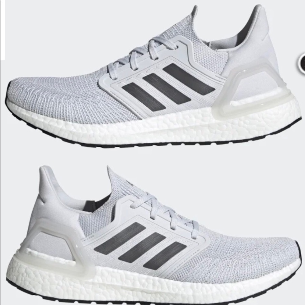 Adidas Ultraboost 20 Dash Grey, Men’s 8 1/2